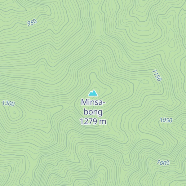 Map of Minsa-bong