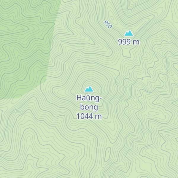 Map of Haŭng-bong