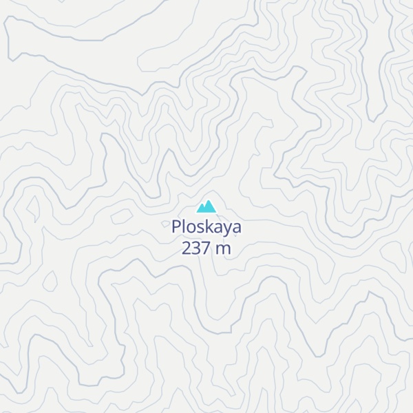 Map of Ploskaya