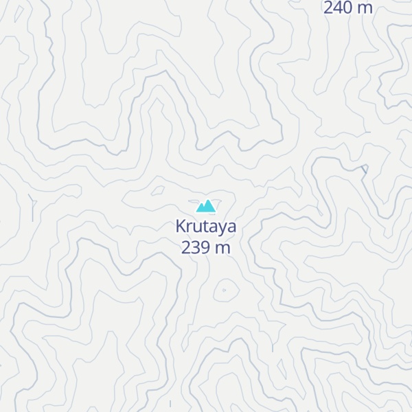 Map of Krutaya
