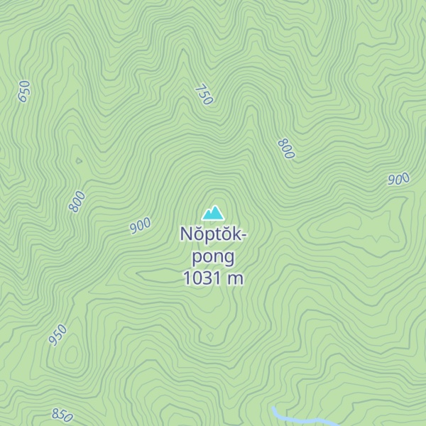 Map of Nŏptŏk-pong