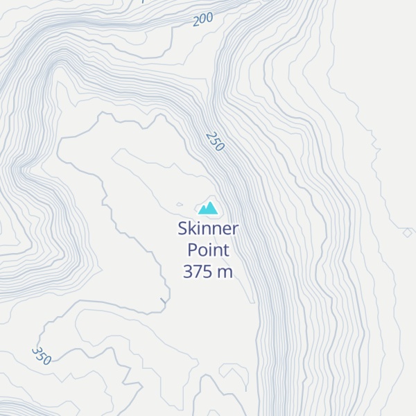 Map of Skinner Point