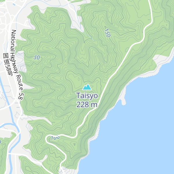 Map of Taisyo