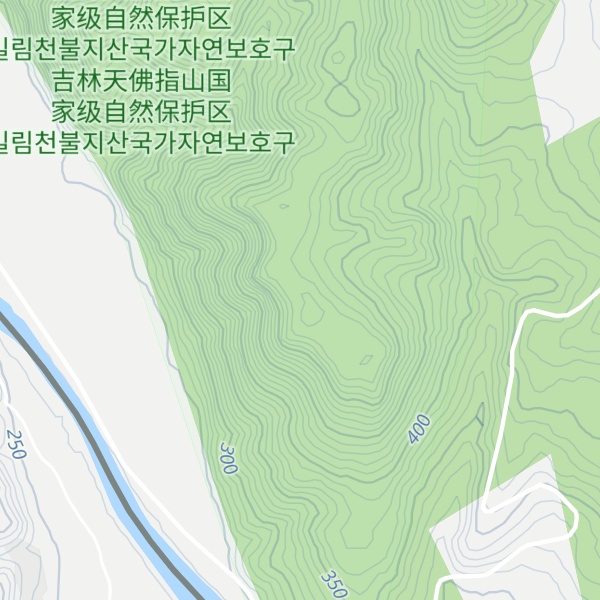 Map of Hancheng Shan