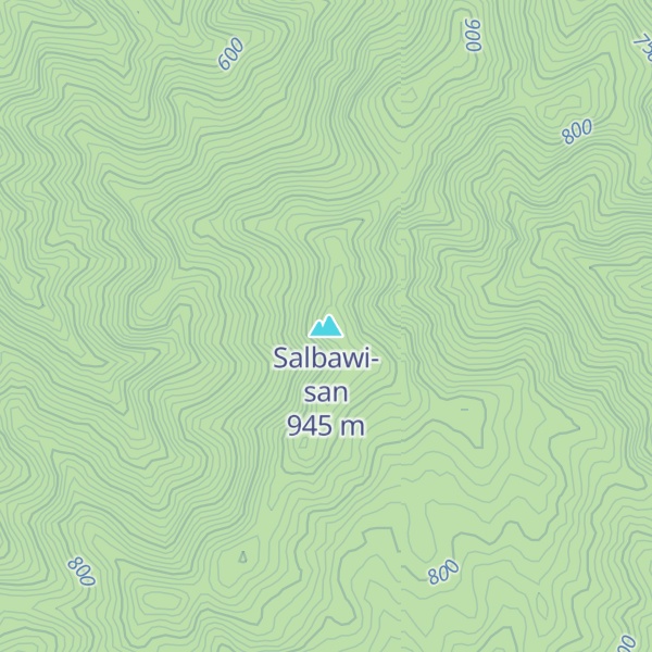 Map of Salbawi-san