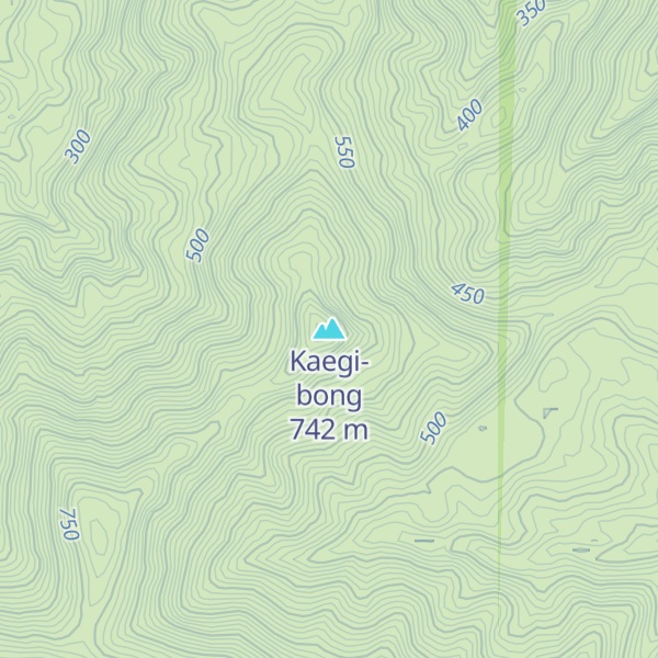 Map of Kaegi-bong