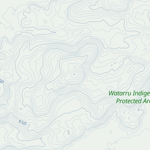 Map of Mount Sir Thomas