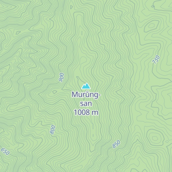 Map of Murŭng-san