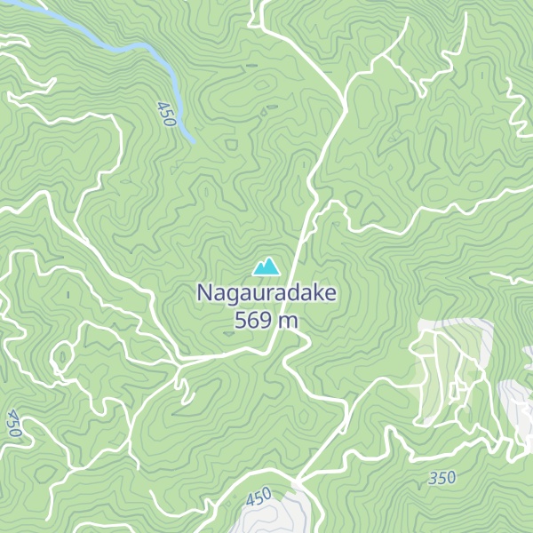 Map of Nagauradake