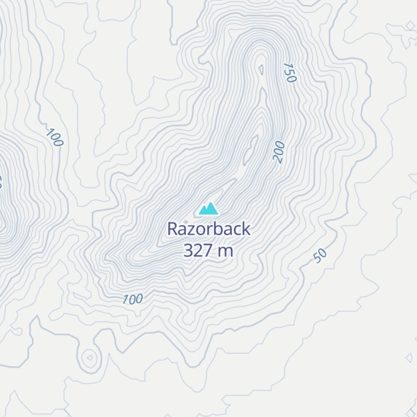 Map of Razorback