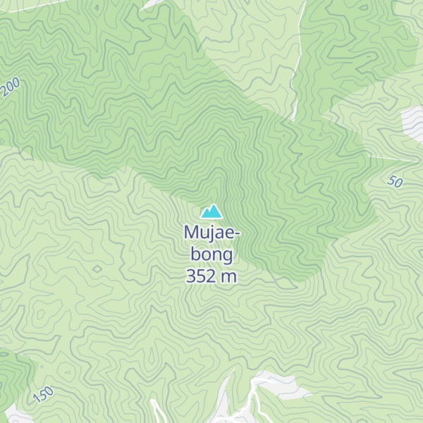 Map of Mujae-bong