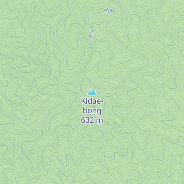 Map of Kidae-bong