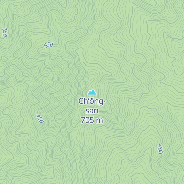 Map of Ch’ŏng-san