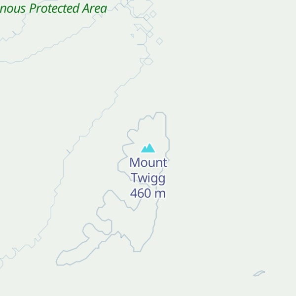 Map of Mount Twigg