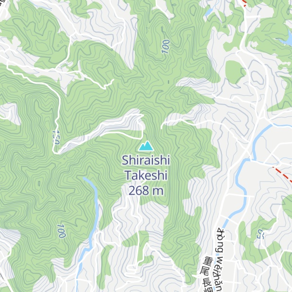Map of Shiraishi Takeshi