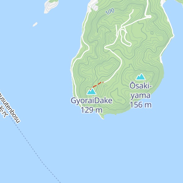 Map of GyoraiDake