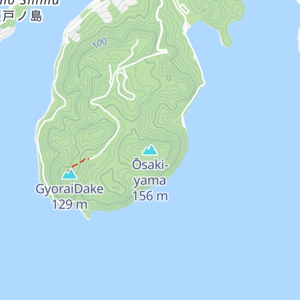 Map of Ōsaki-yama