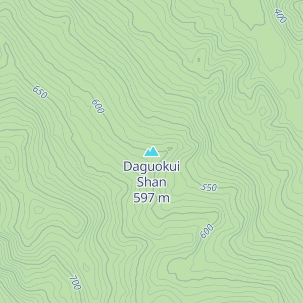Map of Daguokui Shan