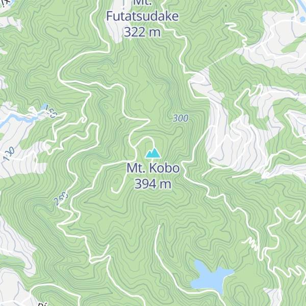 Map of Mt. Kobo