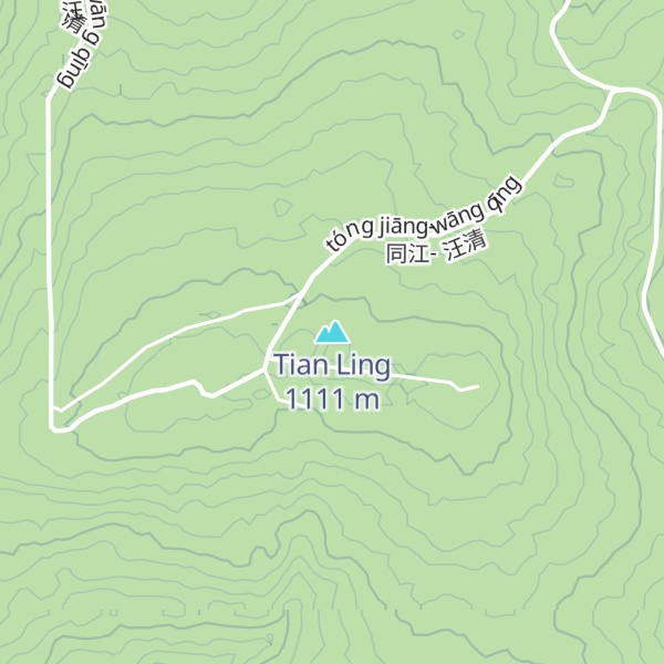 Map of Tian Ling
