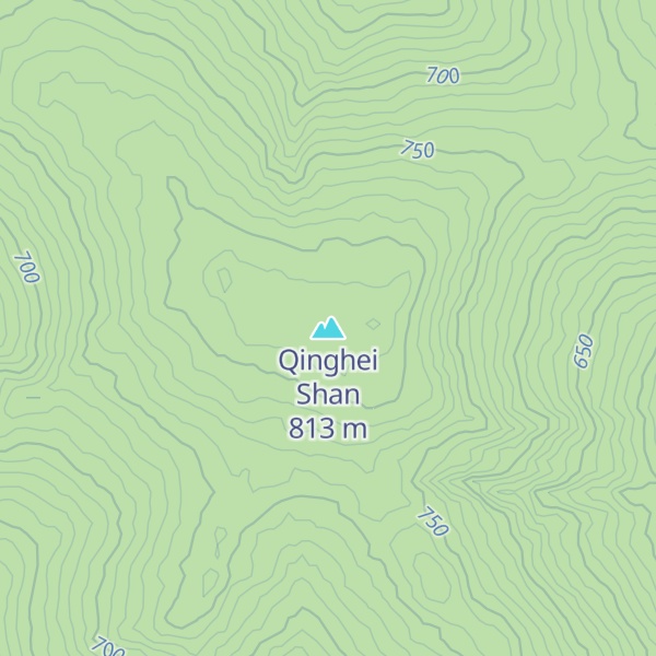 Map of Qinghei Shan