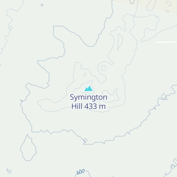 Map of Symington Hill