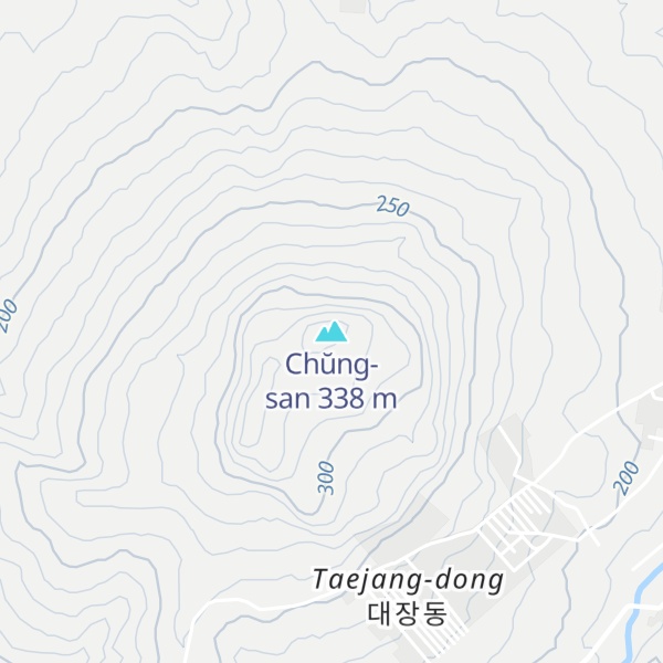 Map of Chŭng-san