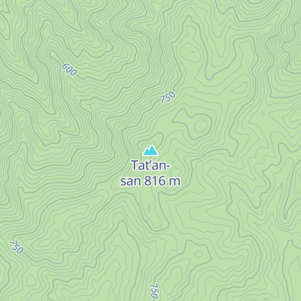 Map of Tat’an-san