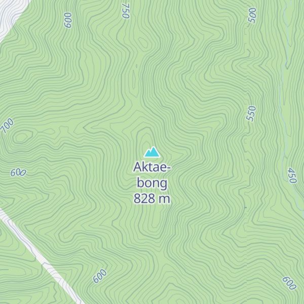Map of Aktae-bong