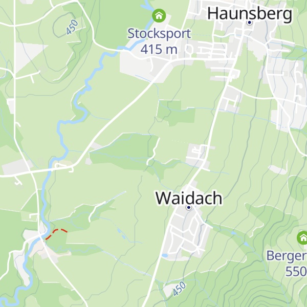 Map of RHV Schaltanlage