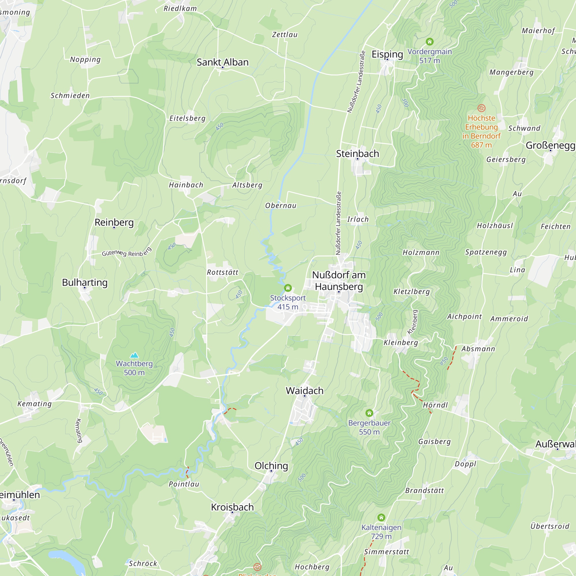Stocksport map