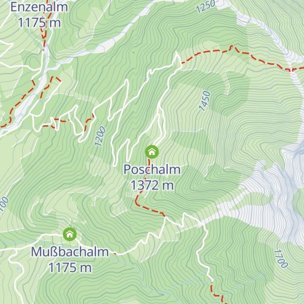 Map of Poschalm