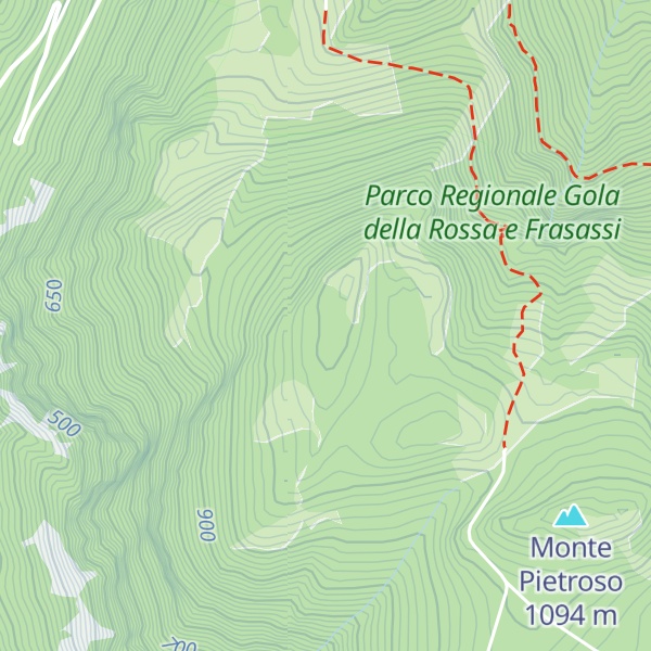 Map of Monte Scoccioni