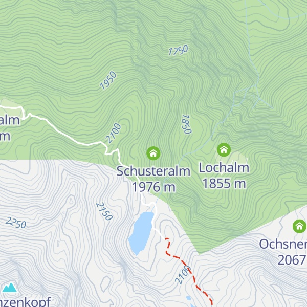Map of Schusteralm