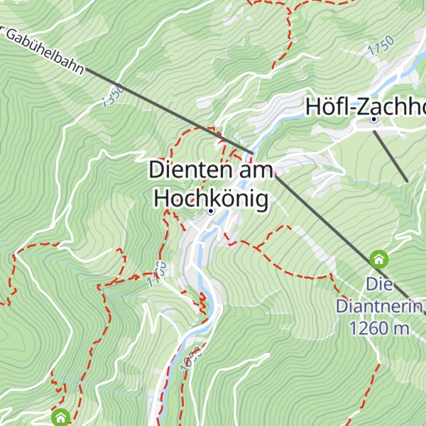 Map of Festsaal