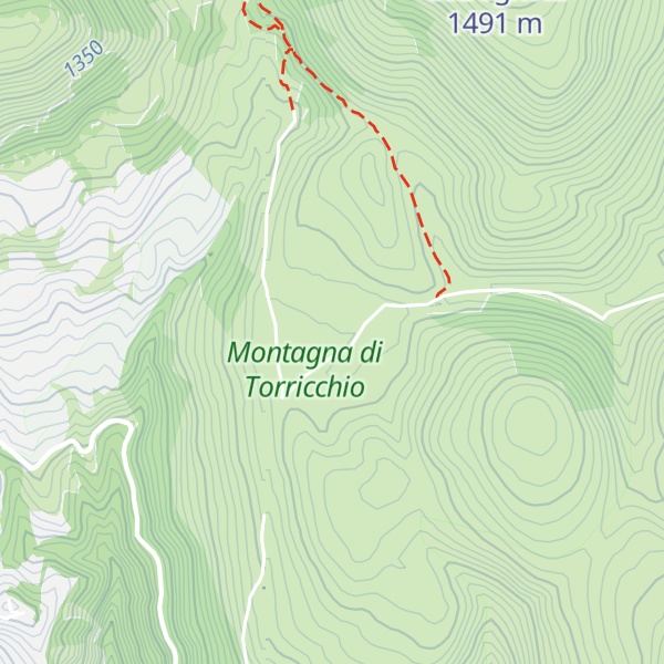 Map of Casale Pian della Cuna