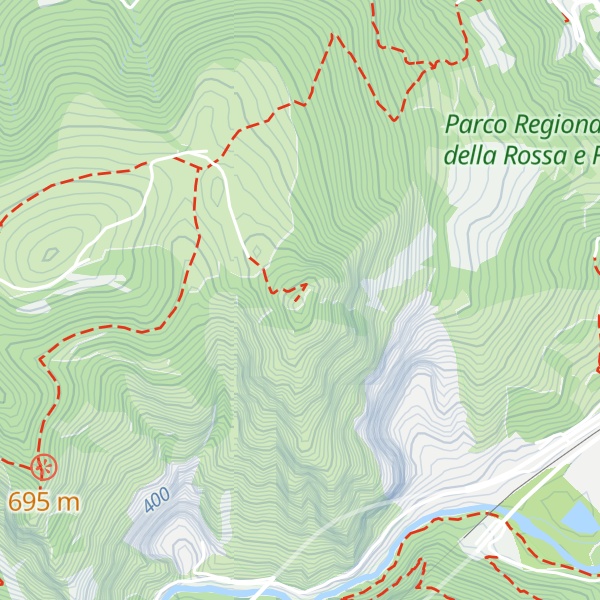 Map of Monte Murano