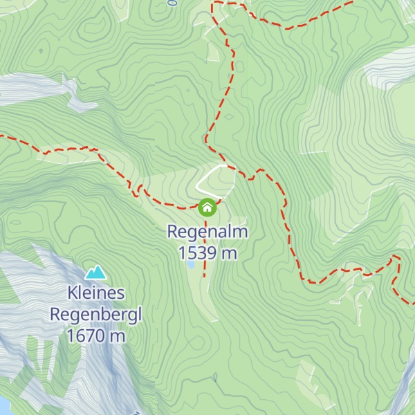 Map of Regenalm