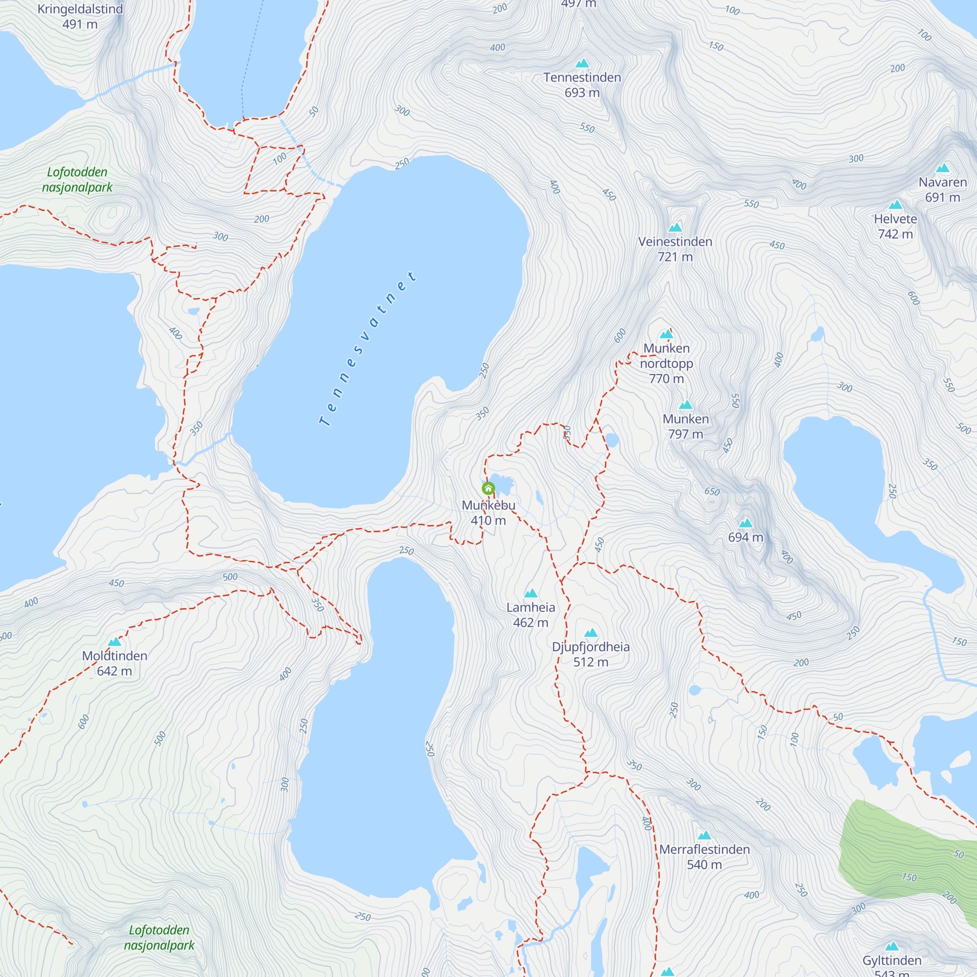 Munkebu map
