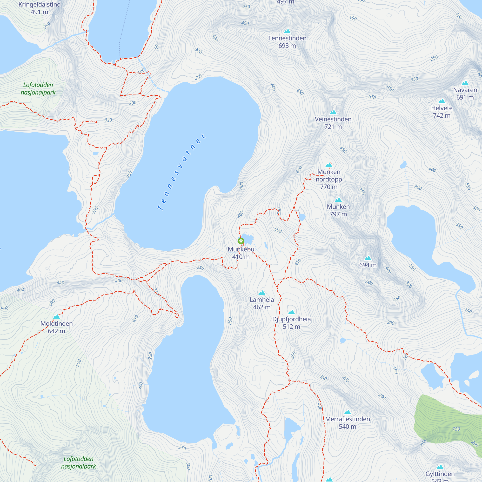 Munkebu map