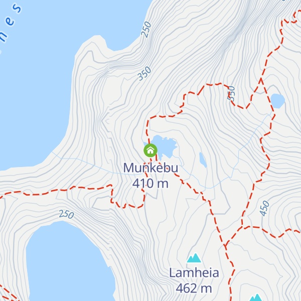 Map of Munkebu