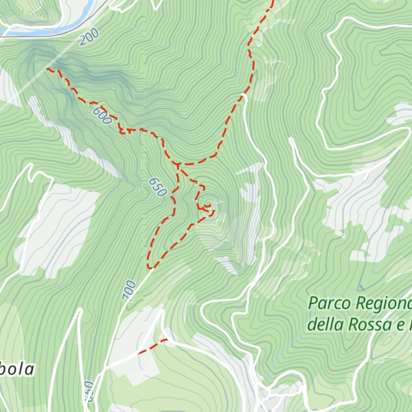Map of Monte Revellone