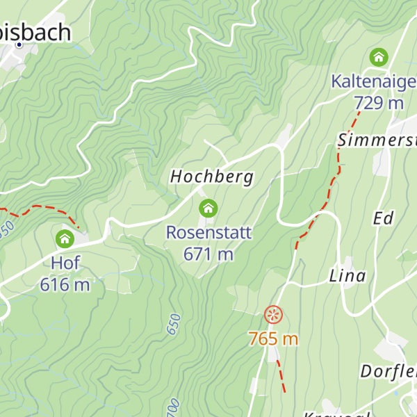 Map of Rosenstatt