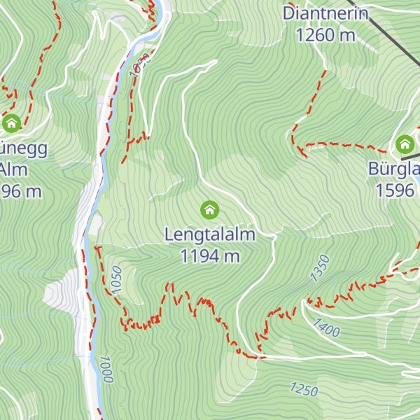 Map of Lengtalalm