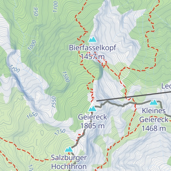 Map of Zeppezauerhaus
