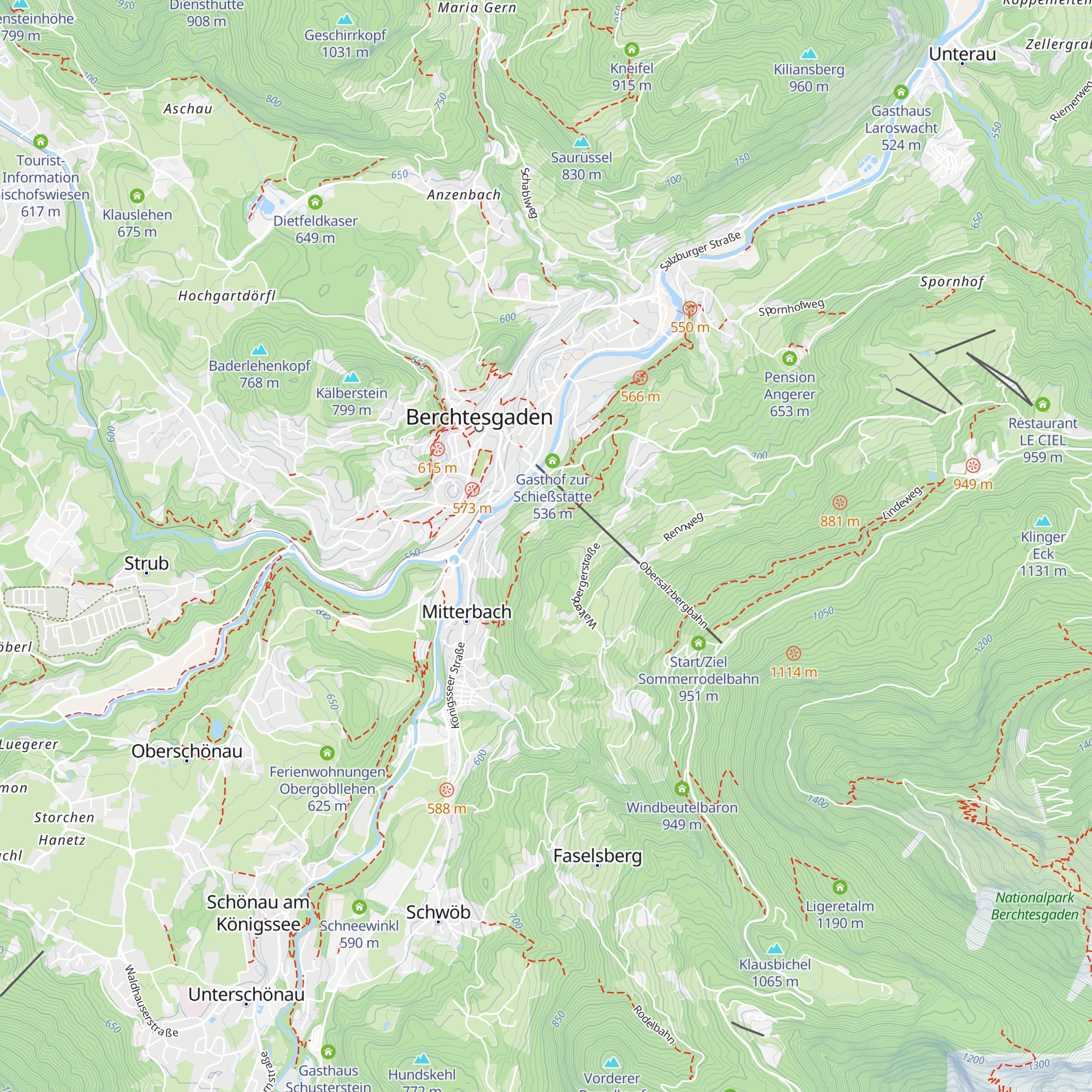 Haus Kalter Keller map