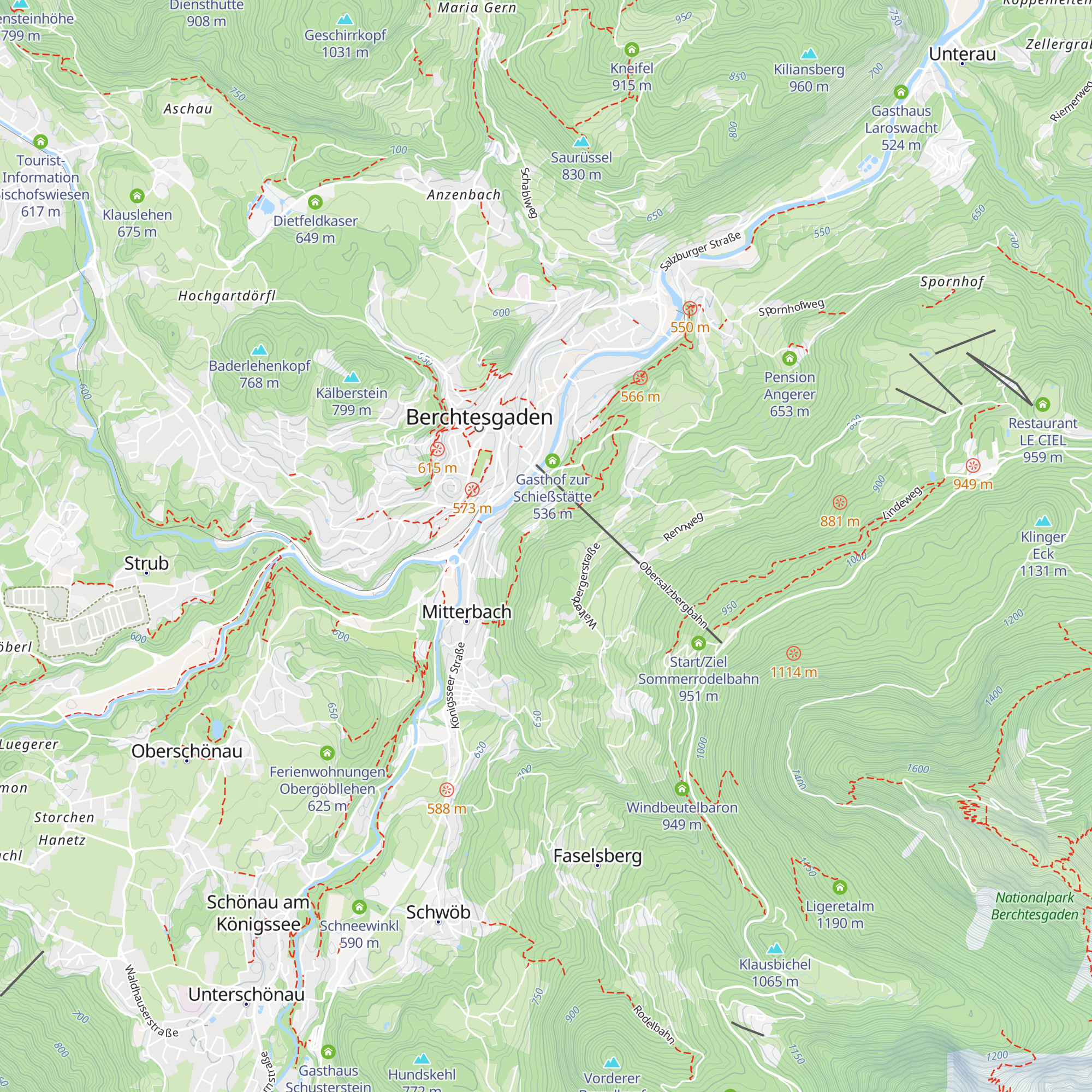 Haus Kalter Keller map