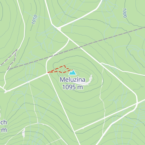 Map of Meluzína