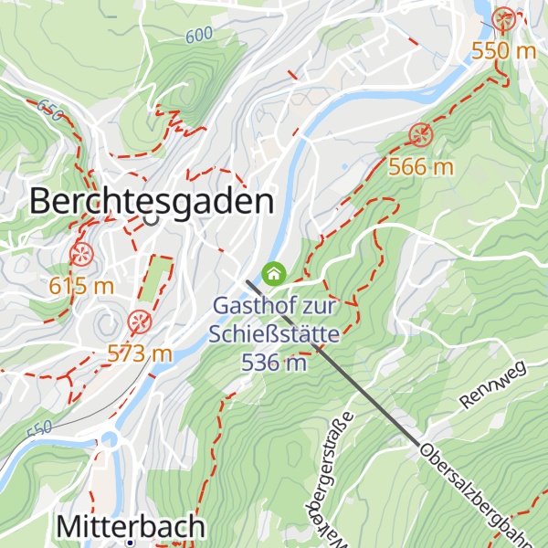 Map of Gasthof zur Schießstätte