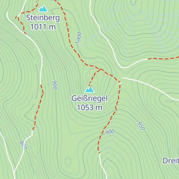 Map of Geißriegel